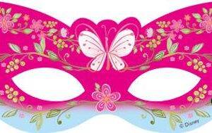 Máscaras para festa do tema Princesas Dreaming