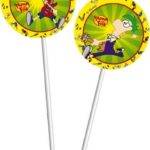 Palhinhas para festa do tema Phineas and Ferb