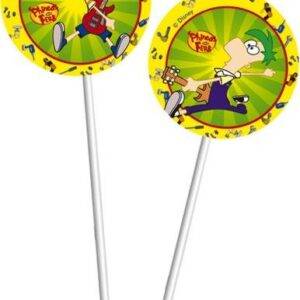 Palhinhas para festa do tema Phineas and Ferb