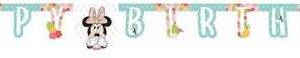 Grianlda Happy Birthday para festa Minnie Tropical