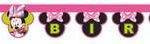 Grinalda Happy Birthday para festa Minnie Happy Helpers