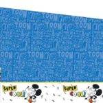 Toalha de mesa descartável para festa do tema Mickey Super Cool