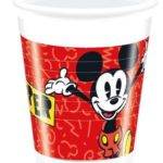 Copos descartáveis para festa do tema Mickey Super Cool