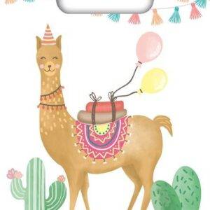 Sacos de lembranças para festa do tema Llama