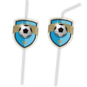 Palhinhas para festa de aniversário do tema Futebol