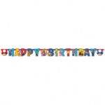 Super Mario - Grinalda Happy Birthday 190x15cm