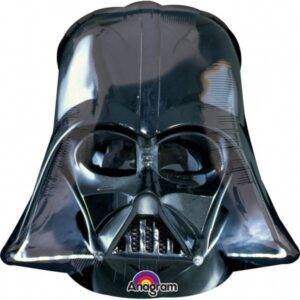 Star Wars - Balão de alumínio Super Shape "Darth Vader", 63x63cm