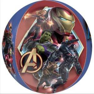 Marvel Avengers Endgame - balão de folha redonda, 38x40cm