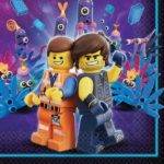 Lego Movie 2 - 16 guardanapos,por pack