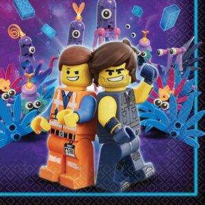 Lego Movie 2 - 16 guardanapos,por pack