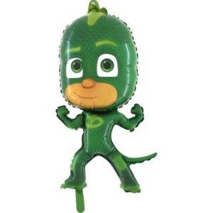 Balão em folha PJ Masks, Gekko