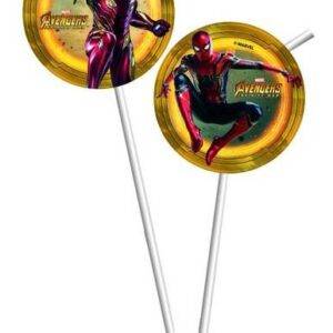 Avengers Infinity War - 6 Palhinhas descartáveis para festa de aniversário