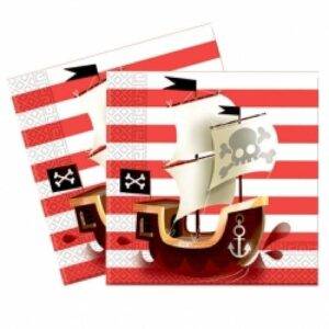 PIRATAS PODEROSAS - 20 guardanapos de papel