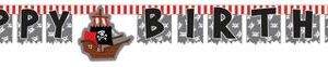 VIAGEM DE PIRATE - 1 banner Feliz Aniversário