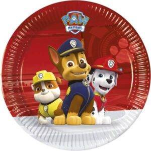 Paw Patrol - Pronto para a ação - 8 pratos de papel médio