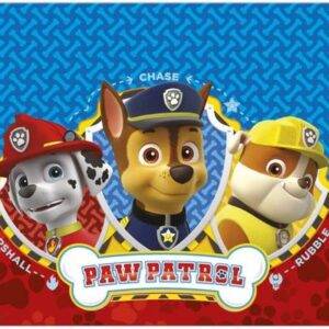 Toalha Patrulha Pata / Paw Patrol em plástico - 120x180cm