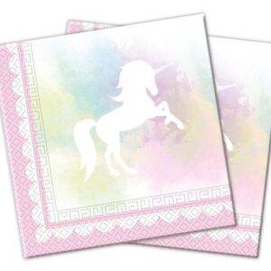 Believe In Unicorns - 20 guardanapos de papel
