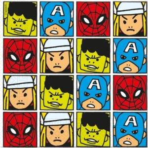 Avengers Team Power - 20 guardanapos de papel