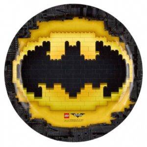 Pratos Grandes aniversário do tema " Lego Batman "