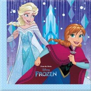 FROZEN FLOCOS DE NEVE CONGELADOS - 20 2lg. Guardanapos de papel