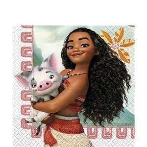 Vaiana - Moana - 20 Guardanapos de papel