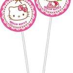Hello Kitty Hearts - 6 Palhinhas