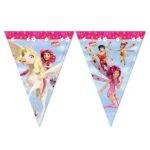 Mia & Me - 1 banner de bandeira (triangular)