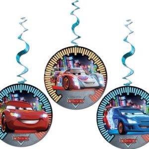 Cars Neon - 3 decoração de suspensão