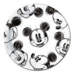 Mickey Faces - 25 pratos de papel 23 cm