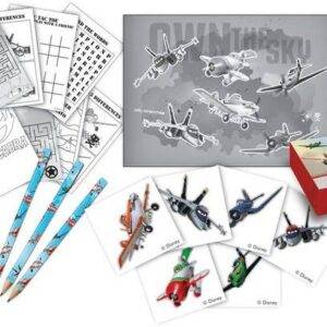 Aviões - papelaria 16 pçs.