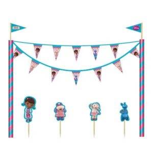 Doc McStuffins - 1 conjunto de decoração de bolos