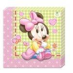 Baby Minnie - 20 guardanapos de papel