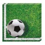 FUTEBOL DE FUTEBOL (NOVO) - 20 guardanapos de papel (2 dobras) 33x33 cm