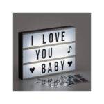 PAINEL LED RETROILUMINADO WAGON TREND (30 X 22 CM)