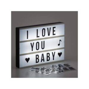 PAINEL LED RETROILUMINADO WAGON TREND (30 X 22 CM)