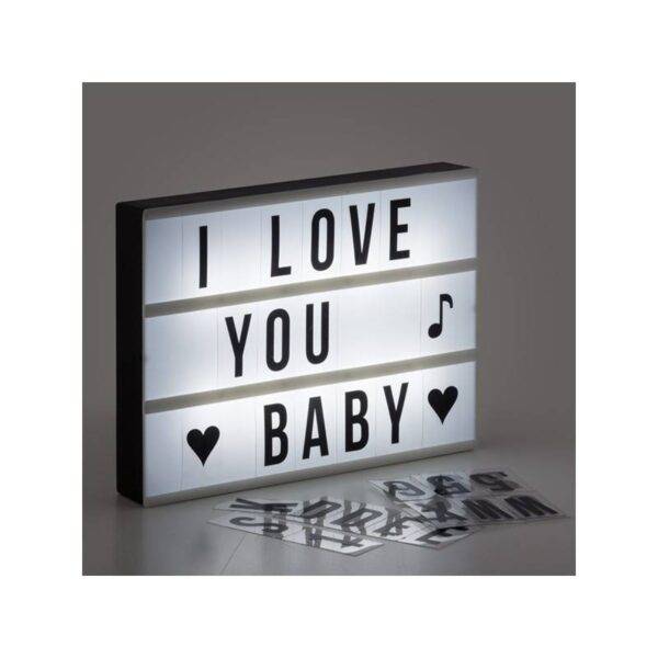 PAINEL LED RETROILUMINADO WAGON TREND (30 X 22 CM)