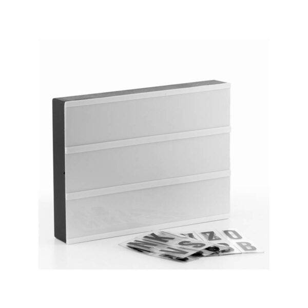 PAINEL LED RETROILUMINADO WAGON TREND (30 X 22 CM)