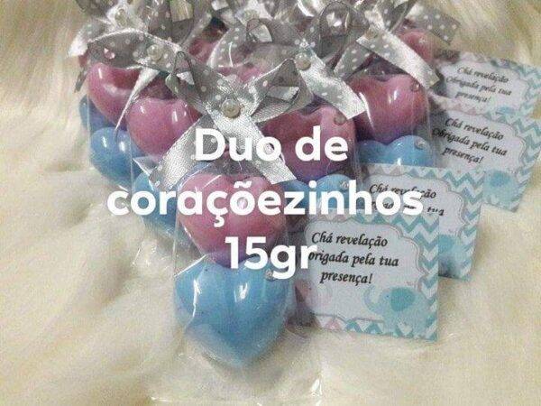 Sabonete Artesanal duo de coracõezinhos