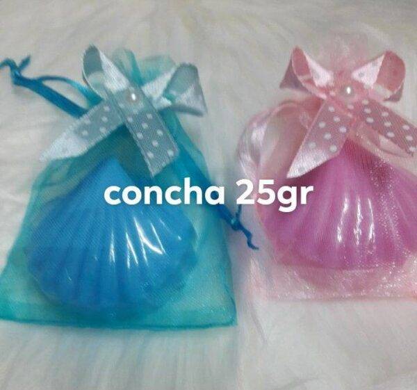 Sabonete Artesanal Concha para Baptizados, Comunhão