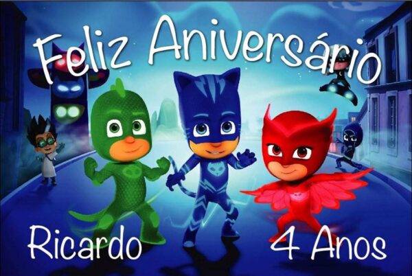 Telas temáticas para Festas de Aniversário