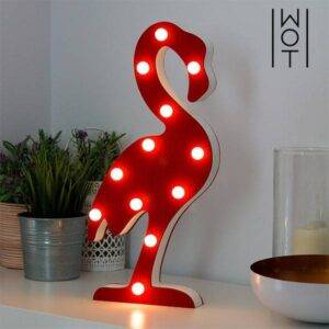 LUZES LED COM PROJETO FLAMINGO