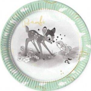 8 PRATOS 23 CM BAMBIE CUTE