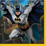 16 GUARDANAPOS 25 CM BATMAN