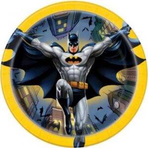 8 PRATOS 18 CM BATMAN