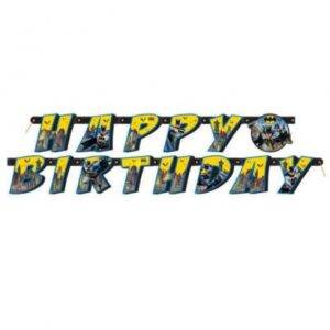 GRINALDA PAPEL 'HAPPY BIRTHDAY' BATMAN
