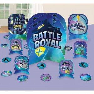 8 KITS DE DECORAÇÃO DE MESA BATTLE ROYAL