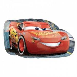 BALÃO FOIL P38 SUPERSHAPE CARS 3 LIGHTNING MCQUEEN