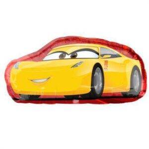BALÃO FOIL P38 SUPERSHAPE CARS 3 CRUZ