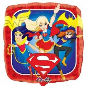 BALÃO FOIL S60 DC SUPER HERO GIRLS
