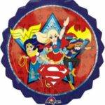 BALÃO FOIL P38 SUPERSHAPE DC SUPER HERO GIRLS